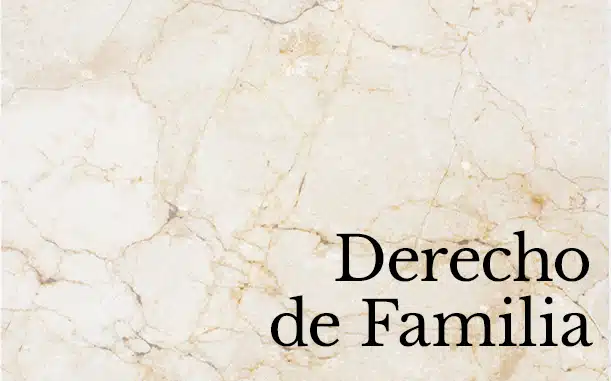Derecho de familia